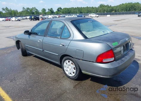 2000 Nissan Sentra Xe/Gxe from USA, damaged, VIN 3N1CB51D8YL321095